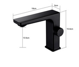 LuxuFlow SmartSense LED Digital Bathroom Faucet – Solid Brass Single-Handle Sink Mixer with Real-Time Temperature Display