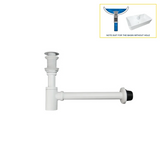 AquaStop Brass Odor-Sealing Sink Drain & Pop-Up Trap Set – Premium Bathroom & Vanity Drain Kit