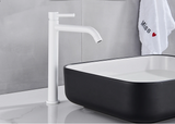 Modern Bathroom Sink Faucet in Black or Gold Finish – Single Handle Basin Mixer for Hot and Cold Water