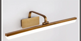 LumiBronze LED Mirror Wall Light – Waterproof Bronze Wandleuchte for Bathroom, Hotels & Vanity Areas
