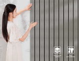 DecoWall Self-Adhesive PVC Wall Panels – Waterproof 3D Decorative Slat Stickers for Walls & Ceilings