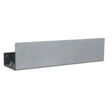 Matte Black Aluminum Wall Shelf Organizer with Hooks – Bathroom Storage Rack | Space Saving | Rustproof Design