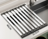 FlexiRack Adjustable Stainless Steel Over-the-Sink Dish Drying Rack
