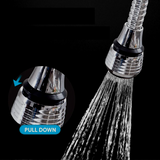 AquaFlex Steel – Stainless Steel Faucet Extension with 360° Rotation & Water-Saving Function