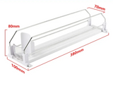 CoolSlide Automatic Beverage Organizer – Adjustable Can Storage for Fridge & Kitchen