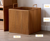LaundrEase Aesthetic Laundry Basket – Breathable Mesh Hamper with Handles for Organized Homes