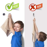 GripDot – Self-Adhesive Towel Holder, Round Wall Mount – No Drilling Required